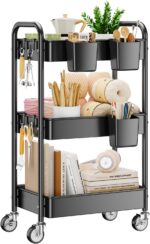 3-Tier Rolling Cart