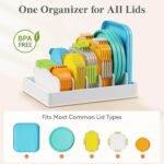 Cabinet Organiser for Container Lids