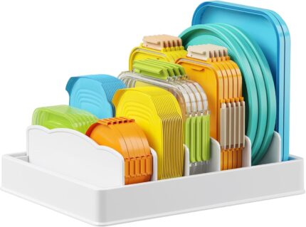 Cabinet Organiser for Container Lids