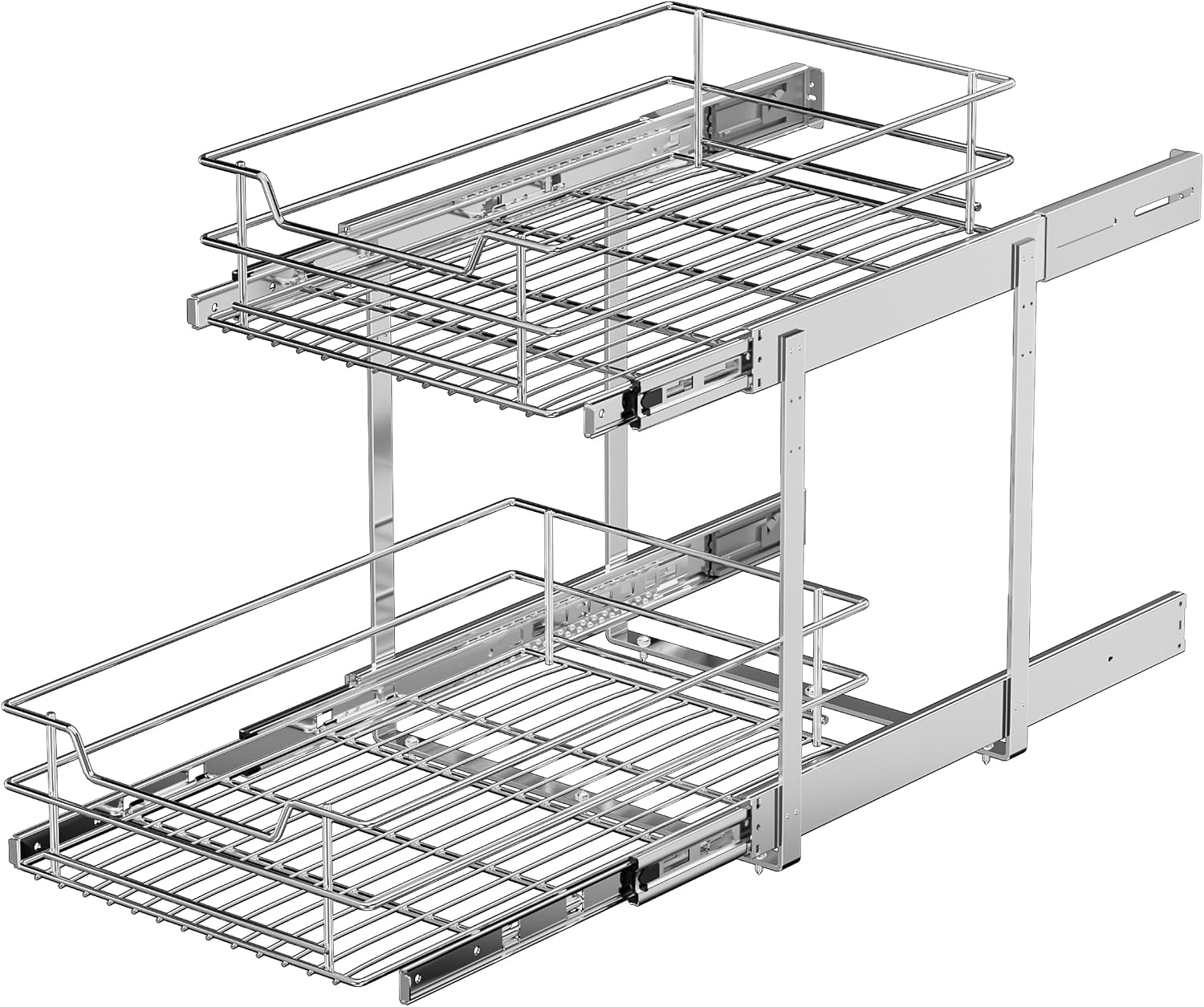 Pull-Out Cabinet Organiser - 2-Tier