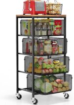 Kitchen Cart with Drawers