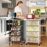 Kitchen Cart with Drawers