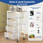 Kitchen Cart with Drawers